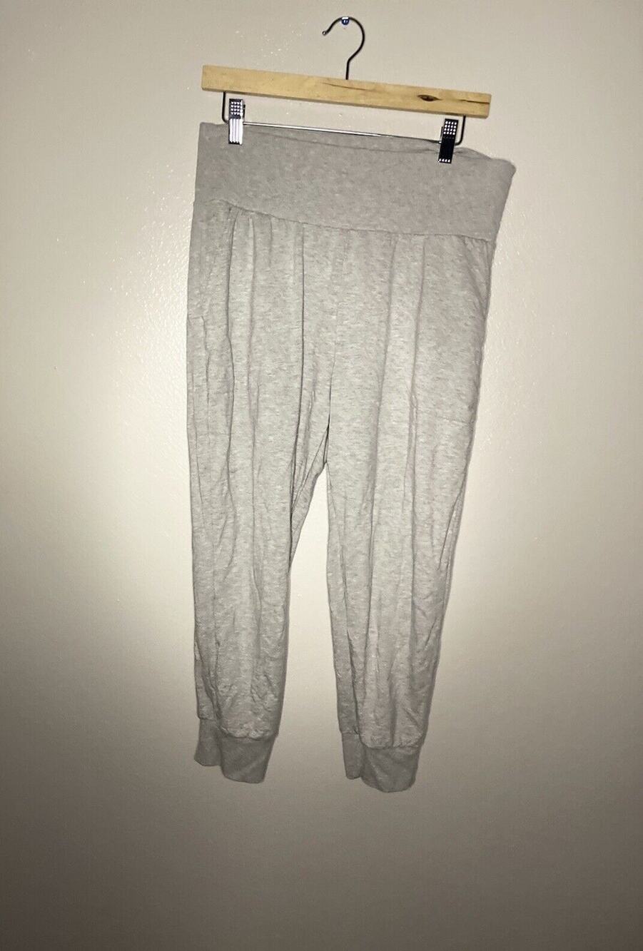 Nike Sweat Pants Gray Womens Size Large Dri Fit
